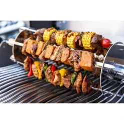 Ensemble De 6 Brochettes Inox Pour Rôtissoire - Napoleon -Esprit Barbecue 6 brochettes inox rotissoire napoleon 0629162640086 3