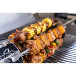 Ensemble De 6 Brochettes Inox Pour Rôtissoire - Napoleon -Esprit Barbecue 6 brochettes inox rotissoire napoleon 0629162640086 4