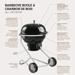 Barbecue Charbon Air F50 - Rosle* -Esprit Barbecue barbecue charbon rosle f50 4004293250018 7