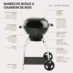 Barbecue Charbon Sport F50 - Rosle* -Esprit Barbecue barbecue charbon rosle sport f50 4004293250025 5