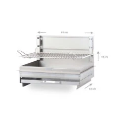 Barbecue Charbon Encastrable Montory Inox Marin - Le Marquier 7 Barbecue Charbon Encastrable Montory Inox Marin - Le Marquier -Esprit Barbecue barbecue vintage montory 61 x 40 inox le marquier 3339380062702 2