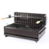 Barbecue Charbon Vulcain Tournebroche 61 X 33 Cm - Le Marquier -Esprit Barbecue barbecue vulcain tournebroche 67x50 cm le marquier 3339380073937