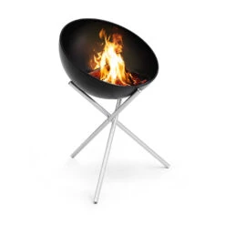 Brasero Rond En Acier émaillé Bowl + Trépied + Plancha - Höfats -Esprit Barbecue bowl hofats pied haut plancha 4260447331020 8