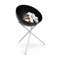 Brasero Rond En Acier émaillé Bowl + Trépied + Plancha - Höfats -Esprit Barbecue bowl hofats pied haut plancha 4260447331020 9