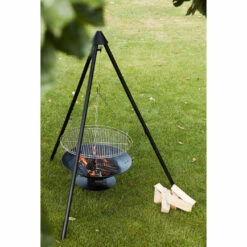 Brasero Junko ø60 Cm Fonte + Trépied + Grille Acier Chromé + Housse - Barbecook -Esprit Barbecue brasero junko trepied grille housse barbecook 5400269202156 3