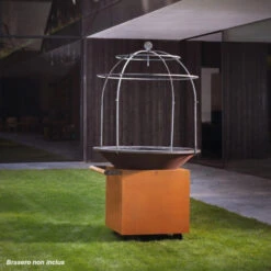 Cage De Cuisson Brasero Classic 120 + PRO - Ofyr 7 Cage De Cuisson Brasero Classic 120 + PRO - Ofyr -Esprit Barbecue cage cuisson acier 120 6019914756716 2