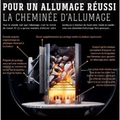 Kit Cheminée D'allumage Weber (briquettes + Allume-feux Inclus) 11 Kit Cheminée D'allumage Weber (briquettes + Allume-feux Inclus) -Esprit Barbecue cheminee d allumage weber 0077924041068 4