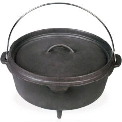 Cocotte 9L En Fonte Trépied Junko - Barbecook -Esprit Barbecue cocotte 9l fonte 5400269227210 2
