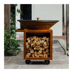 Couvercle Pour Brasero 100 Cm - Ofyr 7 Couvercle Pour Brasero 100 Cm - Ofyr -Esprit Barbecue couvercle protection acier Ofyr 7430440799753 2