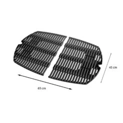 Grille De Cuisson Fonte émaillée Q300/Q3000 - Weber 8 Grille De Cuisson Fonte émaillée Q300/Q3000 - Weber -Esprit Barbecue grille de cuisson pour q300 barbecue a gaz weber 0077924038853 2