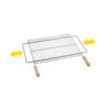 Grille Barbecue Télescopique 60 X 40 Cm En Zingue -Esprit Barbecue grille extensible rectangulaire 60 x 40 8423171027249