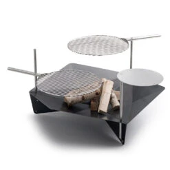 Grille Brasero ⌀55 Cm Inox Pour Triple Höfats 9 Grille Brasero ⌀55 Cm Inox Pour Triple Höfats -Esprit Barbecue grille inox brasero triple hofats 55 cm 4260447330467 2