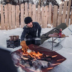 Grille Brasero ⌀55 Cm Inox Pour Triple Höfats 11 Grille Brasero ⌀55 Cm Inox Pour Triple Höfats -Esprit Barbecue grille inox brasero triple hofats 55 cm 4260447330467 4