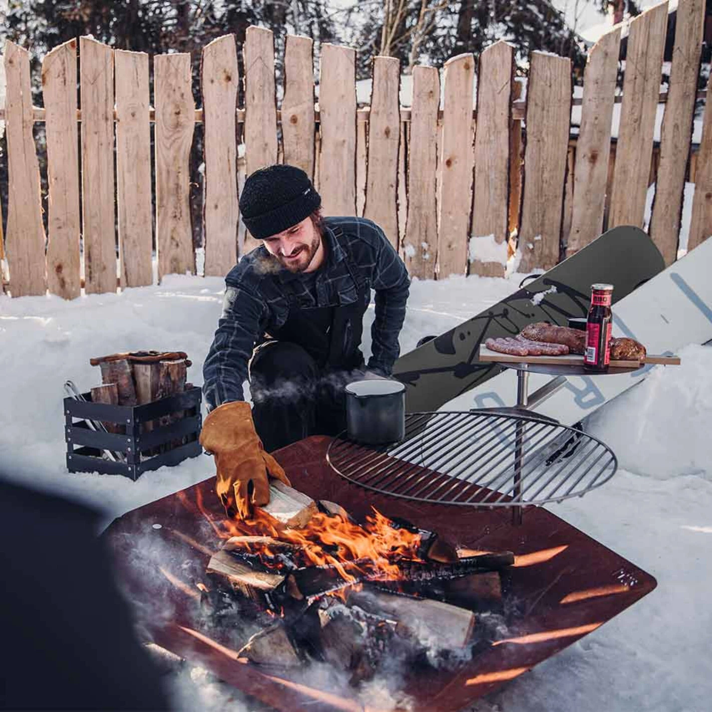 Grille Brasero ⌀55 Cm Inox Pour Triple Höfats 7 Grille Brasero ⌀55 Cm Inox Pour Triple Höfats – Image 5