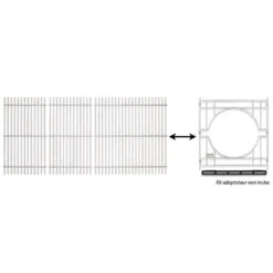 Grilles Inox Crafted SmokeFire EX6 - Weber -Esprit Barbecue grilles inox crafted smokefire ex6 weber 0077924180811 2