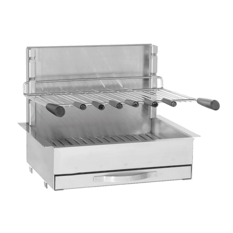 Barbecue Charbon Grilloir 56 Cm Inox - Forge Adour 3 Barbecue Charbon Grilloir 56 Cm Inox - Forge Adour