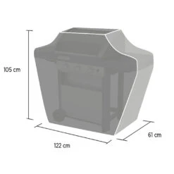 Housse Barbecue S 2 Series, Compact 3 / Plancha + Chariot Deluxe - Campingaz -Esprit Barbecue housse barbecue attitude chariot deluxe campingaz 3138522119355 2