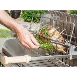 Barbecue Charbon Irissarry Inox + Tournebroche - Le Marquier 7 Barbecue Charbon Irissarry Inox + Tournebroche - Le Marquier -Esprit Barbecue irissarry inox a poser le marquier 3339380060333 2