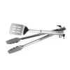 Kit 2 Ustensiles Pince + Spatule Inox Weber* -Esprit Barbecue kit pince spatule inox weber 0077924039621