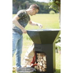 Brasero Plancha Nestor Original Noir Acier Galvanisé - Barbecook 9 Brasero Plancha Nestor Original Noir Acier Galvanisé - Barbecook -Esprit Barbecue nestor original noir barbecook 5404035700785 3