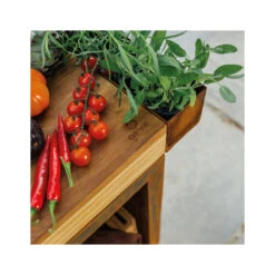 Billot Corten Et Bois De Teck 90 Cm - Ofyr 9 Billot Corten Et Bois De Teck 90 Cm - Ofyr -Esprit Barbecue ofyr billot range bois 90 cm 7430440799784 3