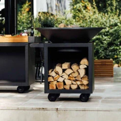 Brasero Plancha Classic Storage Pro 100 Noir + Housse - Ofyr -Esprit Barbecue ofyr classic storage 100 pro noir 2020000021971 2