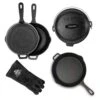 Pack 6 Accessoires De Cuisson En Fonte Barbecue - Pit Boss -Esprit Barbecue pack accessoires fonte barbecue pitboss 0684678402665