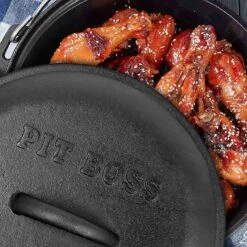 Pack 6 Accessoires De Cuisson En Fonte Barbecue - Pit Boss -Esprit Barbecue pack accessoires fonte barbecue pitboss 0684678402665 5