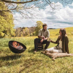 Pied Bas étoilé Brasero Bowl 57 - Höfats -Esprit Barbecue pied bas etoile bowl 57 hofats 4064251003438 3