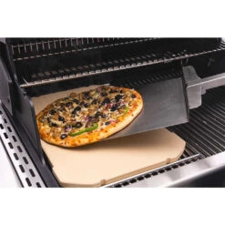 Pierre à Pizza L32,3 X L44,3 Cm Baron/Crown - Broil King -Esprit Barbecue pierre pizza rectangulaire broil king 0062703698427 3