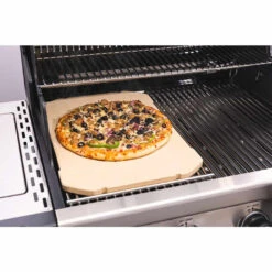 Pierre à Pizza L32,3 X L44,3 Cm Baron/Crown - Broil King -Esprit Barbecue pierre pizza rectangulaire broil king 0062703698427 4