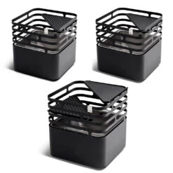 Plancha Fonte émaillée Pour Cube - Höfats -Esprit Barbecue plaque fonte cube 4260447330283 2