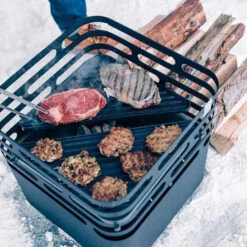 Plancha Fonte émaillée Pour Cube - Höfats -Esprit Barbecue plaque fonte cube 4260447330283 4