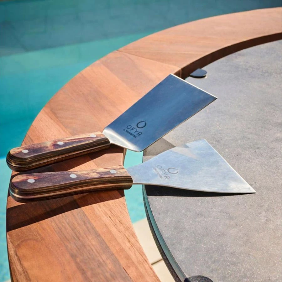 Set De 2 Spatules Pour Brasero Plancha - Ofyr 5 Set De 2 Spatules Pour Brasero Plancha - Ofyr – Image 3