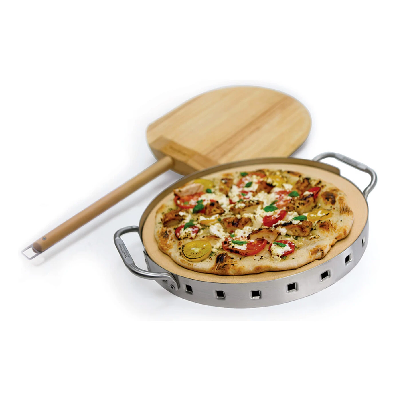 Set Pierre à Pizza ⌀ 33 Cm + Pelle - Broil King 5 Set Pierre à Pizza ⌀ 33 Cm + Pelle - Broil King – Image 3