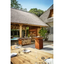 Table Corten Pro Céramique Gris Foncé Ofyr -Esprit Barbecue table corten pro ceramique gris fonce 2020000019268 2